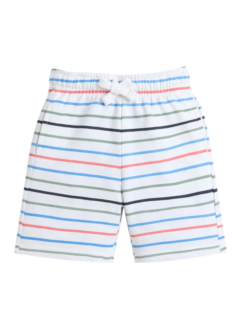 Victor And Jane  Boys Dinosaur Print Cotton T-Shirt & Shorts Set – Summer Daywear for Men | Best Price UAE